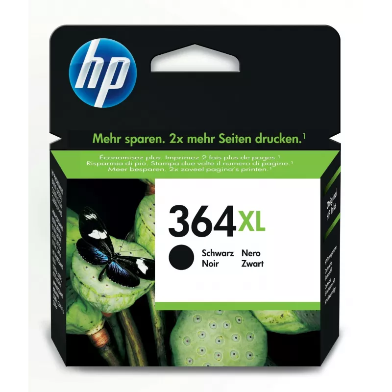 HP 364XL didelės talpos juodi originalūs rašalo kasetė