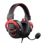 Ausinės Havit H2002E Pro Wired Gaming juodos raudonos