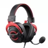 Ausinės Havit H2002E Pro Wired Gaming juodos raudonos