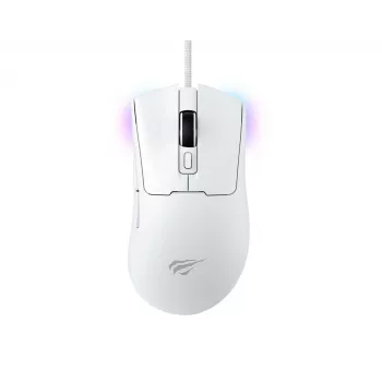 Žaidimų pelė Havit MS966 RGB USB (balta)