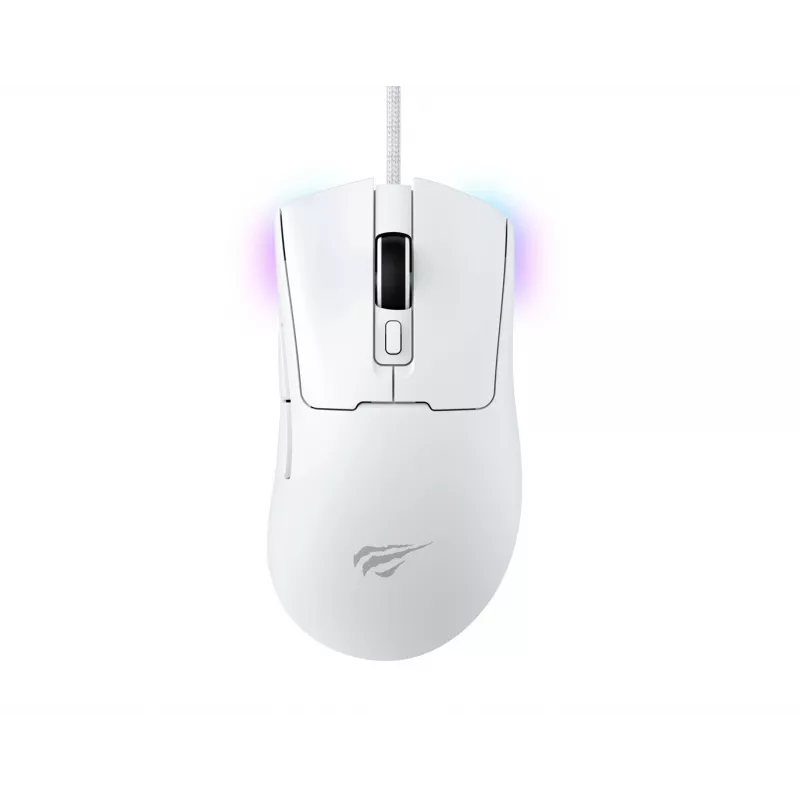 Žaidimų pelė Havit MS966 RGB USB (balta)