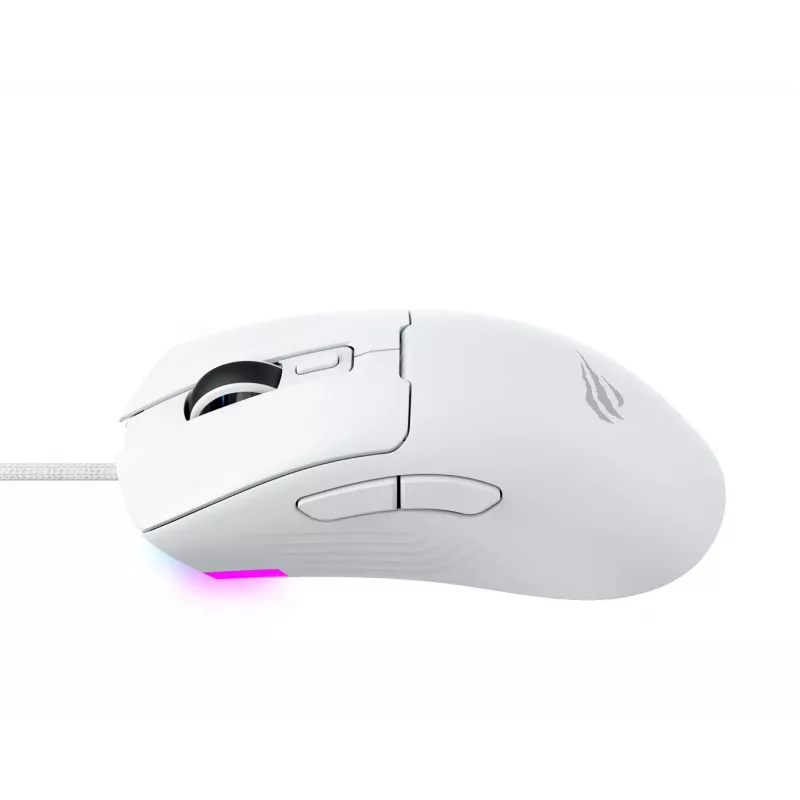 Žaidimų pelė Havit MS966 RGB USB (balta)