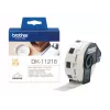 Etikečių ritinėlis Brother DK-11218 (baltas, apvalus, 24 mm, 1000 vnt.)