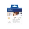 Etikečių ritinėlis Brother DK-11218 (baltas, apvalus, 24 mm, 1000 vnt.)