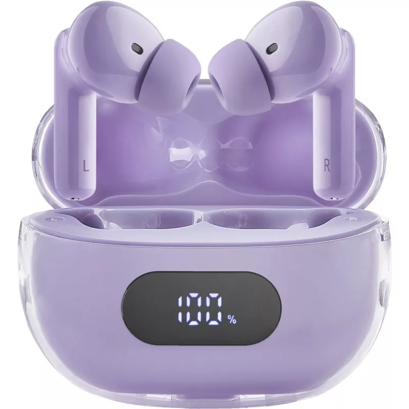 Intenso Headset Buds Plus T310AE/PURPLE 3720313 – Belaidės ausinės