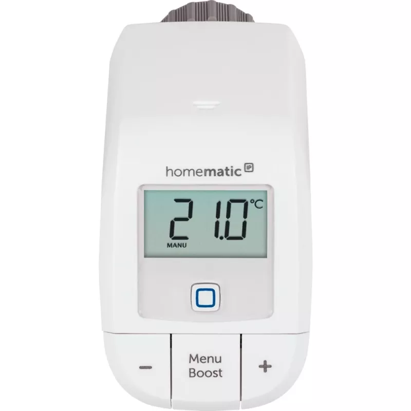 Homematic IP Smart Home Radiatoriaus termostatas Basic (HmIP-eTRV-B), baltas, 3 vnt. rinkinys