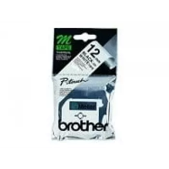 Lipnių etikečių juosta Brother M-K231S juoda ant baltos