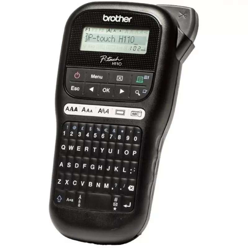 Brother PTH110ZG1 Etikečių spausdintuvas Juodas