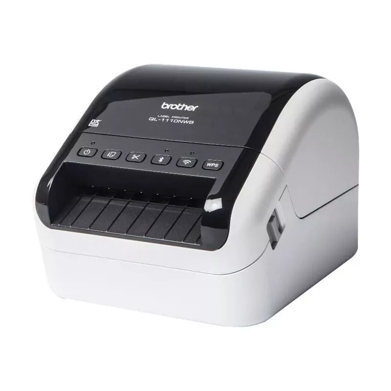 Etikečių spausdintuvas Brother QL-1110NWBC tiesioginis terminis 300x300 DPI 110 mm/s laidinis belaidis