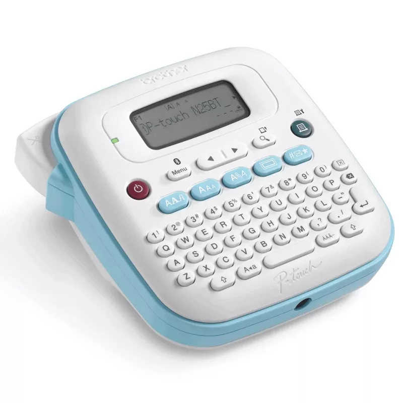 Etikečių spausdintuvas Brother PT-N25BT su Bluetooth ryšiu, kompaktiškas nešiojamas modelis