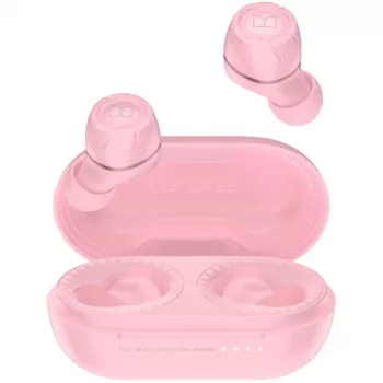 Turbine AirLinks Lite, rožinės ausinės, Bluetooth, USB-C