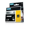 DYMO 19mm RHINO nuolatinis poliesteris - juoda į pilką - D1 - dėžutė (S0718200)