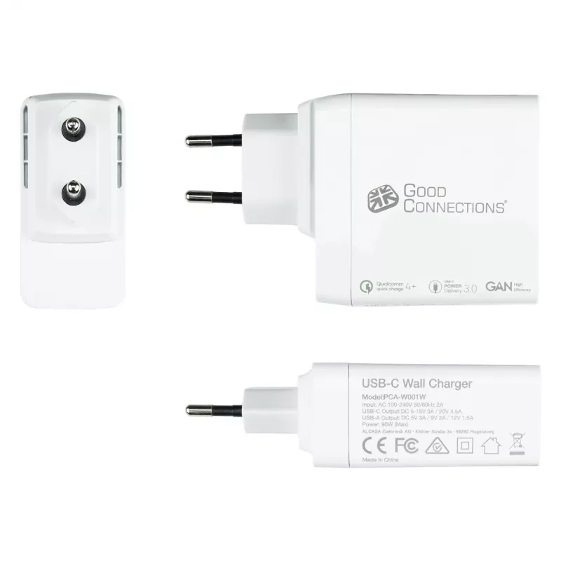 Goodconnections PCA-W001W maitinimo adapteris baltas