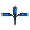 Alcasa 4812-CSF010B 1 m adapterio laidas USB-C – DisplayPort, vyriškas – vyriškas, tiesus
