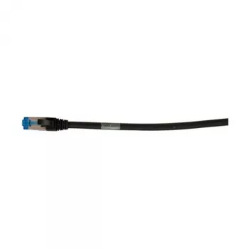 Patch laidas RJ45 CAT6A 500MHz 5m juodas S-STP(S/FTP) TPE/LSZH Superflex AWG26 Synergy
