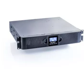 ALLNET UPS 1000VA linijinis-interaktyvus USB/RS232 LCD ekranas 19 inch/bokštas - (nepertraukiamo maitinimo šaltinis) - 31 min