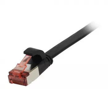 Synergy 21 Patch kabelis RJ45, CAT6 250Mhz, 5m juodas, FTP(U/FTP), TPE(Superflex), plokščias