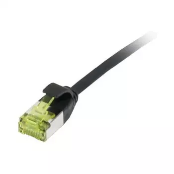 Patch laidas RJ45, CAT6A 500 MHz, 0,5 m, juodas, U/FTP, plonas apvalus d=3,8 mm, TPE/LSZH (Superflex), AWG32, su Cat.7 žaliava, Synergy 21 (S217312V3)