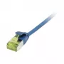 Synergy 21 Patch kabelis RJ45 CAT6A 500MHz 5m mėlynas U/FTP plonas apvalus d 3,8 mm