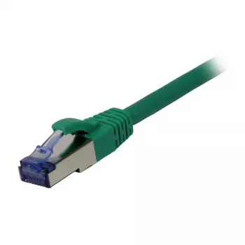 Patch kabelis RJ45 CAT6A 500MHz 7,5m žalias S-STP (S/FTP) AWG26 LSZH Synergy 21