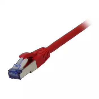 Pataisos kabelis RJ45 CAT6A 500MHz 5m raudonas S-STP(S/FTP) AWG26 LSZH Synergy 21