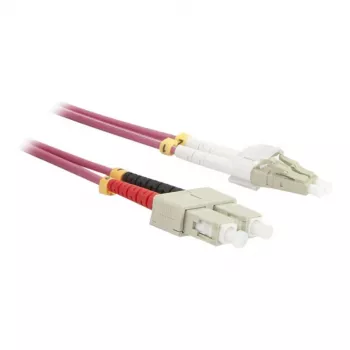 Synergy 21 S216294 - 2 m - OM4 - LC - SC - Kištukas/Kištukas - Violetinis