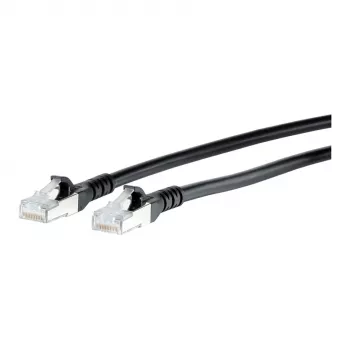 BTR 130845C000-E Laidas Cat.6a AWG26 2RJ45 30m juodas 10GB_T SFTP LS0H