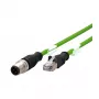 Metz 142M4D15020 Ethernet Patch Cable Juodas