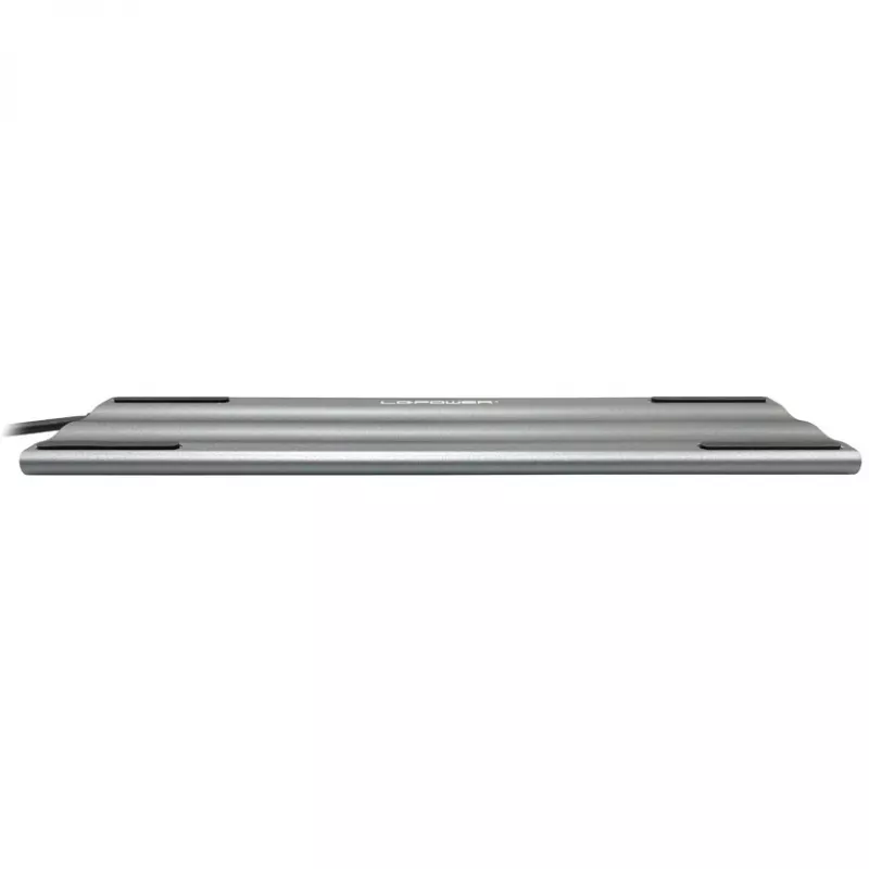 LC-Power LC-HUB-C-MULTI-8 USB-C stotelė su 3xUSB-A/2xUSB-C/HDMI/VGA/MicroSD/SD/RJ45/Garsu