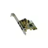 Exsys EX-16415 – FireWire adapteris PCIe – Firewire, FireWire 800