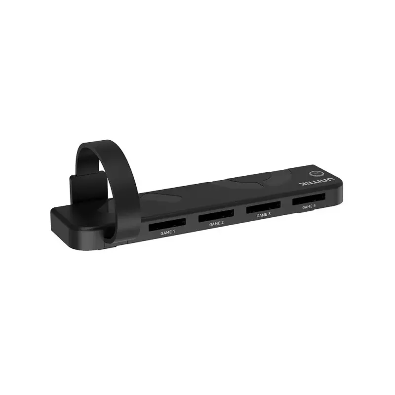 Docking stotelė UNITEK G1002D, skirta Nintendo Switch, laidinė, juoda
