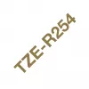 Spausdinimo juostelė Brother TZE-R254 (auksinė ant balto, ne lipni)