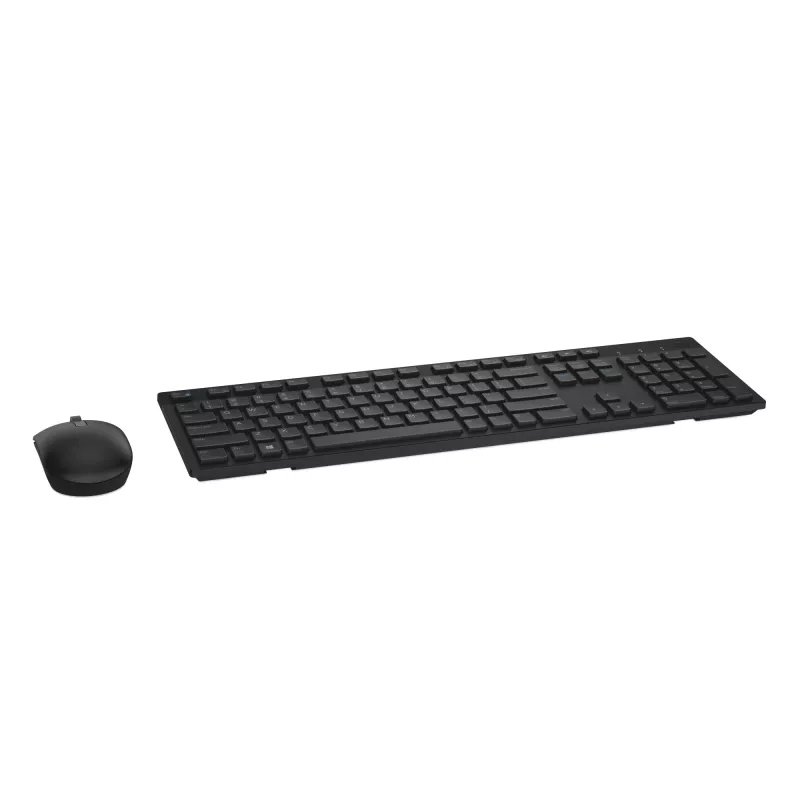 Dell KM636 – belaidė klaviatūros ir pelės rinkinys – 2,4 GHz – QWERTZ – vokiškas – juodas