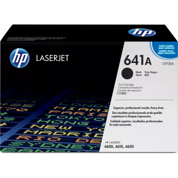 HP 641A Black Original LaserJet Toner Cartridge Tonerkartusche 1 Stück(e) Schwarz (C9720-67901)