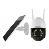IP stebėjimo kamera Foscam B4 Dome 4 MP (2560×1440), Wi‑Fi 2.4 GHz, IP65, Saulės baterija + Akumuliatorius 5000 mAh, 355° pasukimas, 90° pakreipimas