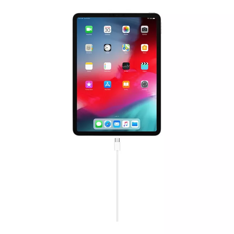 Apple USB-C įkrovimo laidas – USB-C (kištukas) į USB-C (kištukas) – 1,0 m – skirtas 27,90 cm (11) iPad Pro (MUF72ZM/A)