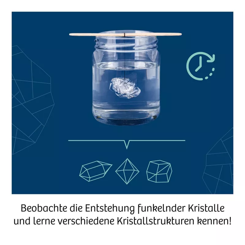 Grow Crystals, Eksperimentų rinkinys