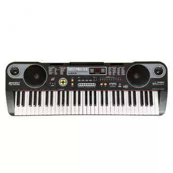 Klavišinis MQ 6115L su mikrofonu, skirtas mokytis groti vaikams