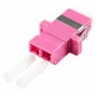 EFB-Elektronik mova LC Duplex OM4 vientisa, alyvinė, keraminė įvorė, SC Simplex
