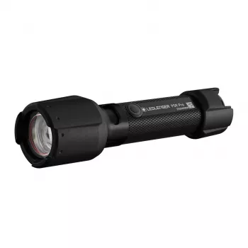 LED Lenser P5R Pro rankinis įkraunamas LED žibintuvėlis, juodas, modelis 503101