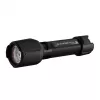 LED Lenser P5R Pro rankinis įkraunamas LED žibintuvėlis, juodas, modelis 503101
