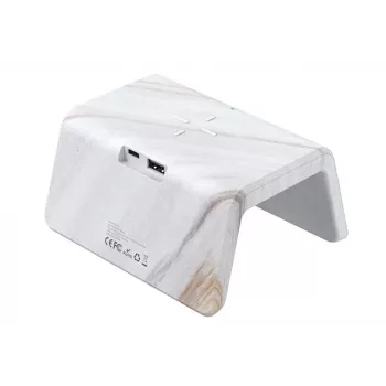 Belaidis įkroviklis Havit W320 Marble USB greitasis mobiliųjų telefonų įkrovimas
