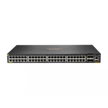 HPE Aruba 6300F - Valdomas L3 tinklo jungiklis - 48 prievadai PoE+ + 4 SFP56 50GbE - montuojamas į stelažą