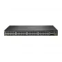 HPE Aruba 6300F - Valdomas L3 tinklo jungiklis - 48 prievadai PoE+ + 4 SFP56 50GbE - montuojamas į stelažą