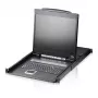 KVM jungiklis ATEN CL1308N, 19 colių LCD, 1U, juodas