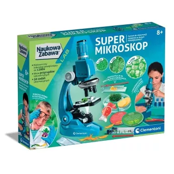 Clementoni Moksliniai Žaidimai - Super Mikroskopas