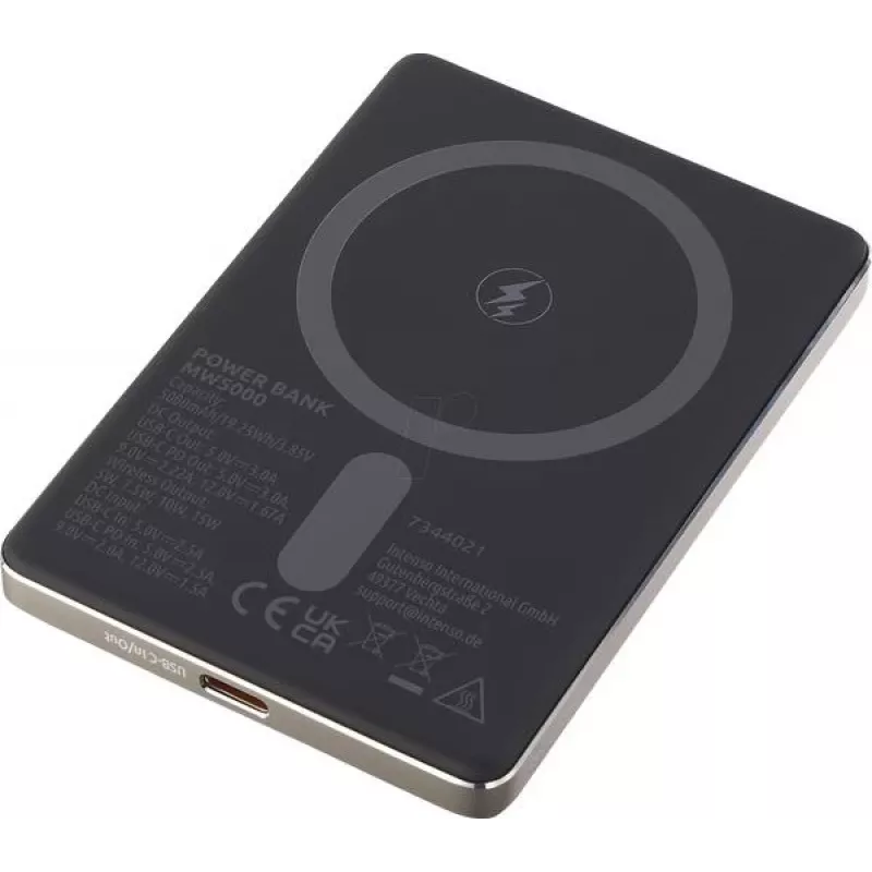 Power Bank USB 5000 mAh MAG/CHAMPAGNE 7344021 Intenso