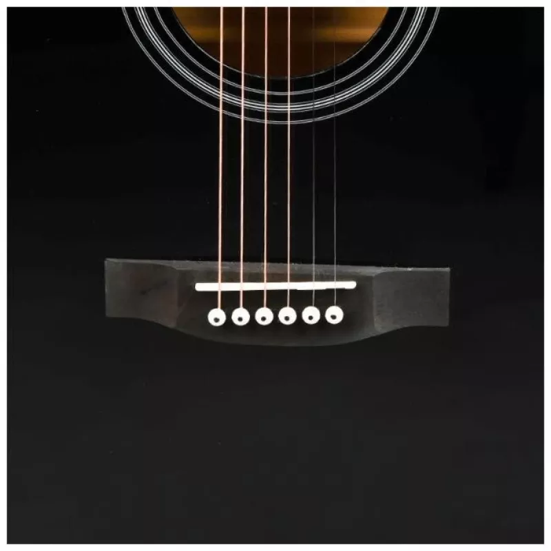 V-TONE AG Two BK - 4/4 akustinė gitara, juoda