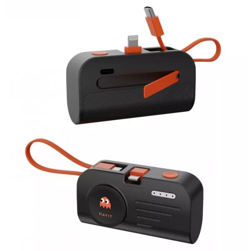 Kelionių rinkinys Havit STK011 EU – įkroviklis, powerbank, USB-C laidas, ventiliatorius