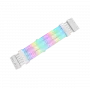 Mod ARGB Snow kabelis 24Pin, kabelių valdymas Baltas